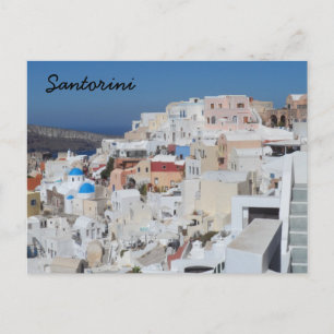 Santorini, Griekenland Briefkaart