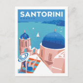 Santorini, Griekenland Briefkaart (Voorkant)
