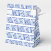 Santorini Griekenland Bruiloft gepersonaliseerd mi Bedankdoosjes (Achterkant)