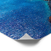 Santorini Griekenland bruiloft welkom teken Poster (Hoek)