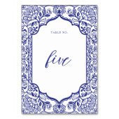 Santorini Griekenland decoratief bloemig Lijst Kaart (Voorkant)