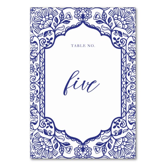 Santorini Griekenland  decoratief bloemig Lijst Kaart (Voorkant)