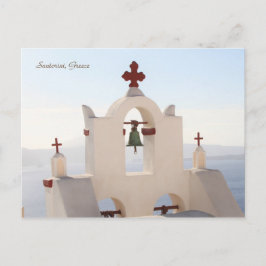 Santorini, Griekenland, dorp Oia, fotografie Briefkaart