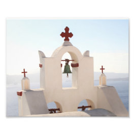 Santorini, Griekenland, dorp Oia, fotografie Foto Afdruk