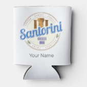 Santorini Griekenland Egeïsche Cycladen Blikjeskoeler (Voorkant)