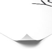 Santorini Griekenland  Egeïsche Cycladen Perfect Poster (Hoek)