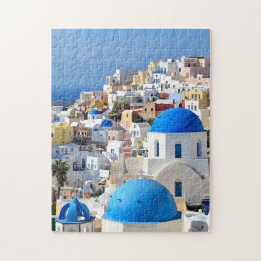 Santorini Griekenland Europa Reisfotografie Volwas Legpuzzel (Verticaal)