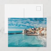 Santorini Griekenland Feestdagenkaart (Voorkant / Achterkant)