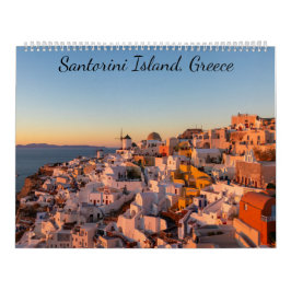 Santorini, Griekenland Foto Kalender