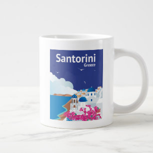 Santorini Griekenland Grote Koffiekop