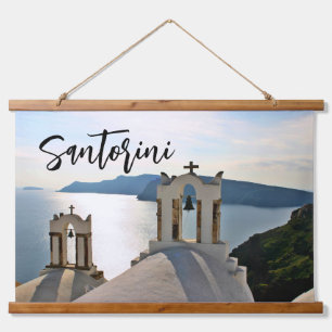 Santorini Griekenland Hangend Wandkleed