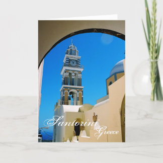 Santorini, Griekenland Kaart