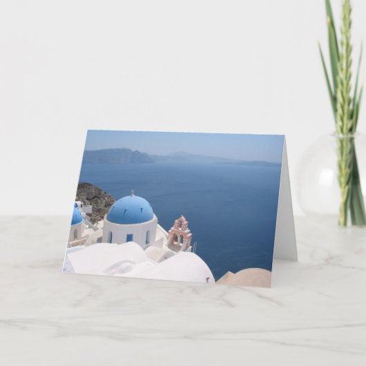 Santorini Griekenland Kaart (Voorkant)