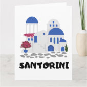 Santorini Griekenland  Kaart (Voorkant)