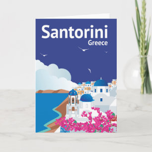Santorini Griekenland Kaart