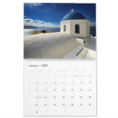 Santorini, Griekenland Kalender (Jan 2027)