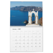 Santorini Griekenland Kalender (Jan 2027)