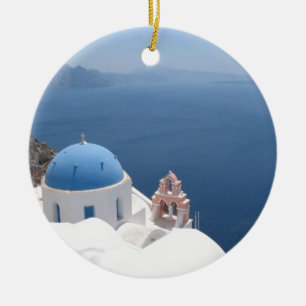 Santorini Griekenland Keramisch Ornament