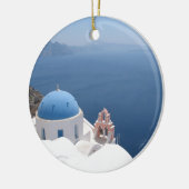 Santorini Griekenland Keramisch Ornament (Links)