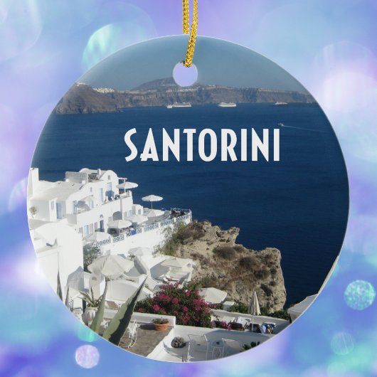 Santorini Griekenland Keramisch Ornament