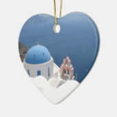Santorini Griekenland Keramisch Ornament (Links)