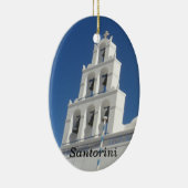 Santorini, Griekenland Keramisch Ornament (Rechts)