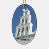 Santorini, Griekenland Keramisch Ornament (Links)
