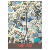 Santorini - Griekenland Klembord (Achterkant)