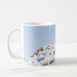 Santorini, griekenland koffiemok