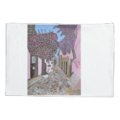 Santorini, Griekenland Kussensloop (Achterkant)