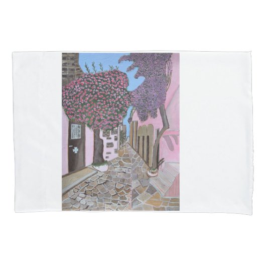 Santorini, Griekenland Kussensloop (Voorkant)