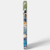 Santorini Griekenland Kustblauwe Zomercollage Case-Mate iPhone Case (Achterkant / Links)