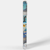 Santorini Griekenland Kustblauwe Zomercollage Case-Mate iPhone Case (Achterkant / Rechts)