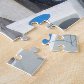 Santorini, Griekenland Legpuzzel (Zijkant)