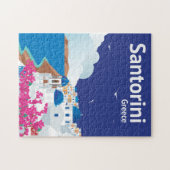 Santorini Griekenland Legpuzzel (Horizontaal)