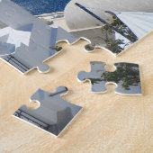 Santorini, Griekenland Legpuzzel (Zijkant)
