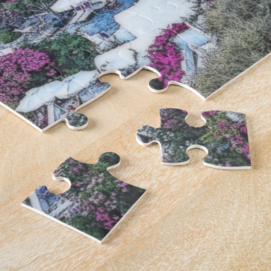 Santorini, Griekenland Legpuzzel (Zijkant)
