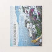 Santorini, Griekenland Legpuzzel (Verticaal)