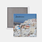 Santorini, Griekenland Magneet (Voorkant / Achterkant)