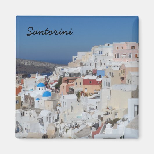 Santorini, Griekenland Magneet (Voorkant)