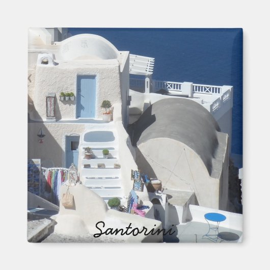 Santorini, Griekenland Magneet (Voorkant)