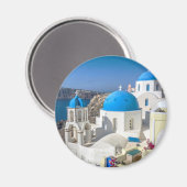 Santorini, Griekenland Magneet (Voorkant / Achterkant)