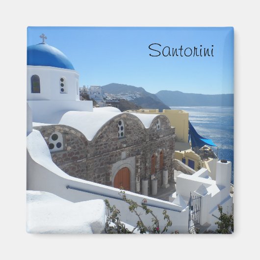 Santorini, Griekenland Magneet (Voorkant)
