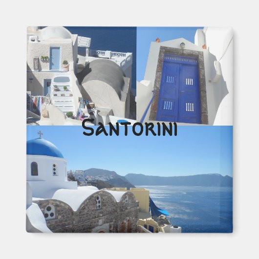 Santorini, Griekenland Magneet (Voorkant)
