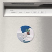 Santorini, Griekenland Magnet (Insitu (Vaatwasser))