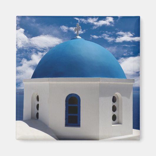 Santorini, Griekenland Magnet (Voorkant)