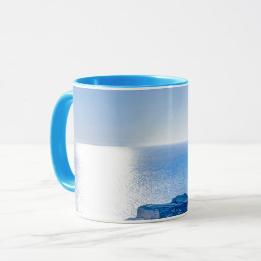 Santorini Griekenland Mok (Voorkant links)