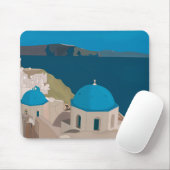 Santorini Griekenland Muismat (Met muis)