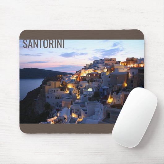 Santorini - Griekenland Muismat (Met muis)