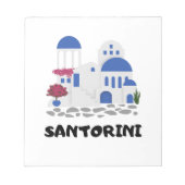 Santorini Griekenland  Notitieblok (Voorkant)